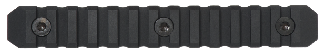 Seekins Precision M-LOK Rail Section 13-Slot Picatinny 6061-T6 Aluminum Black Hardcoat Anodized