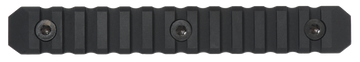 Seekins Precision M-LOK Rail Section 13-Slot Picatinny 6061-T6 Aluminum Black Hardcoat Anodized