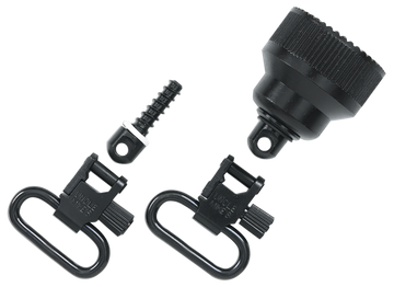 Uncle Mike's 18015 Mag Cap Swivel Set 1" Quick Detach Blued Steel 20 Gauge Remington 870 & 870 Youth