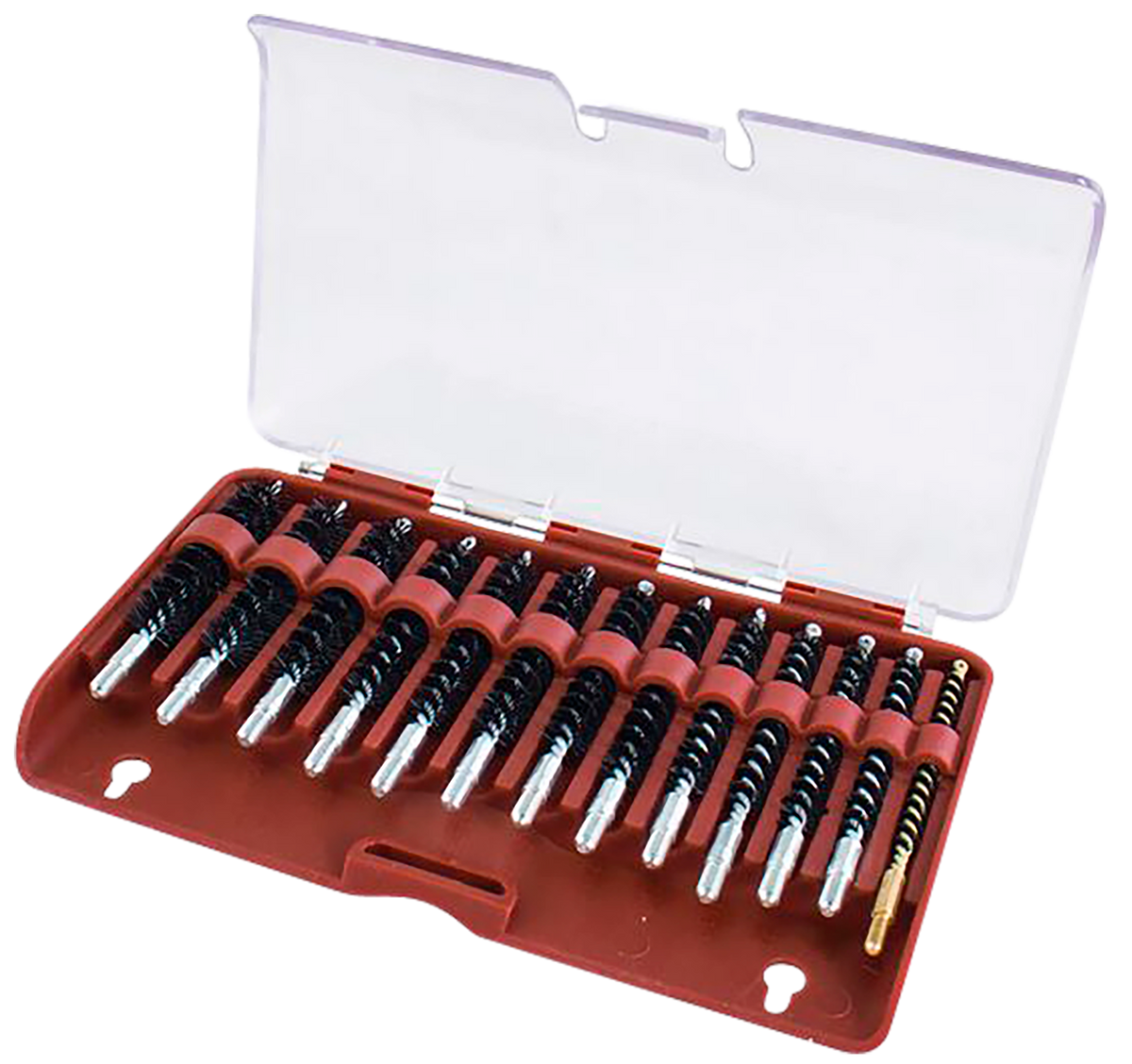 Tipton 615333 Rifle Bore Brush Set .17-.45 Cal 13-Piece Nylon