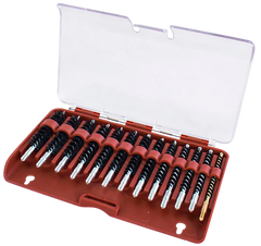 Tipton 615333 Rifle Bore Brush Set .17-.45 Cal 13-Piece Nylon
