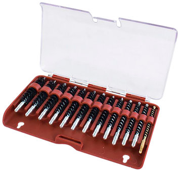 Tipton 615333 Rifle Bore Brush Set .17-.45 Cal 13-Piece Nylon