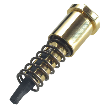Strike Industries AR Forward Assist Gold Anodized Steel Fits AR-15/M16