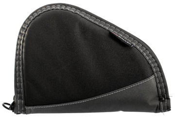 Allen 4448 Deluxe Handgun Case 8" Black/Gray Foam Padded Lockable Zipper