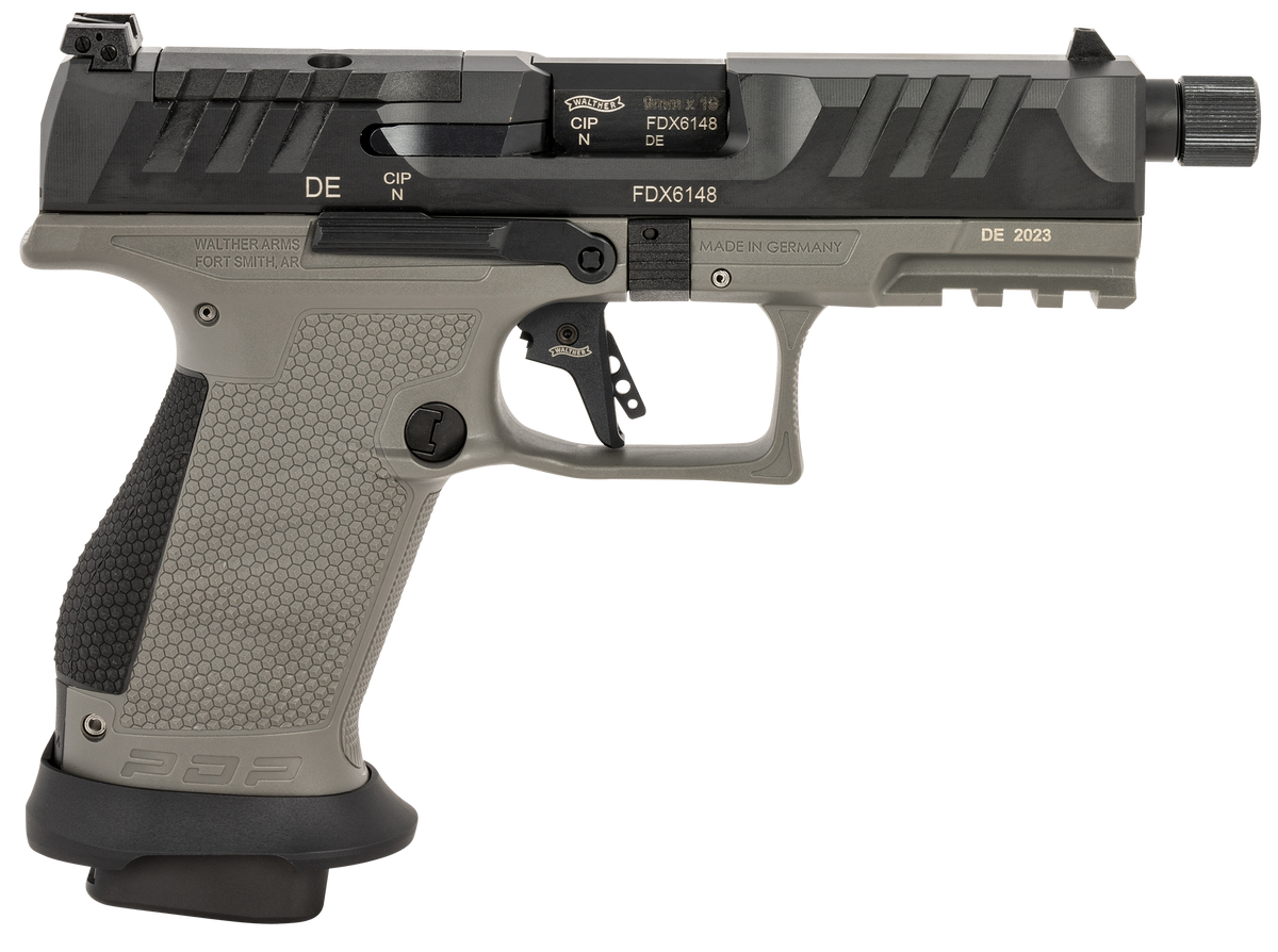 Walther Arms PDP Pro SD Compact 9mm Luger 4.6" 15+1 Semi-Auto Pistol - Tungsten Gray