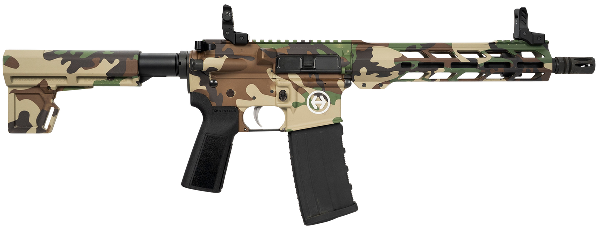 Hi-Point HP-15 300 Blackout 10.5" 30+1 Semi-Auto Pistol - M81 Woodland Camo
