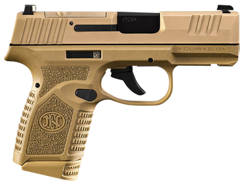 FN Reflex MRD 9mm Luger 3.3" 10+1 NMS FDE Semi-Auto Pistol