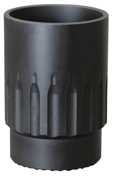 Yankee Hill 3130 QD Blast Deflector Short 30 Cal Black Steel 2.19" OAL