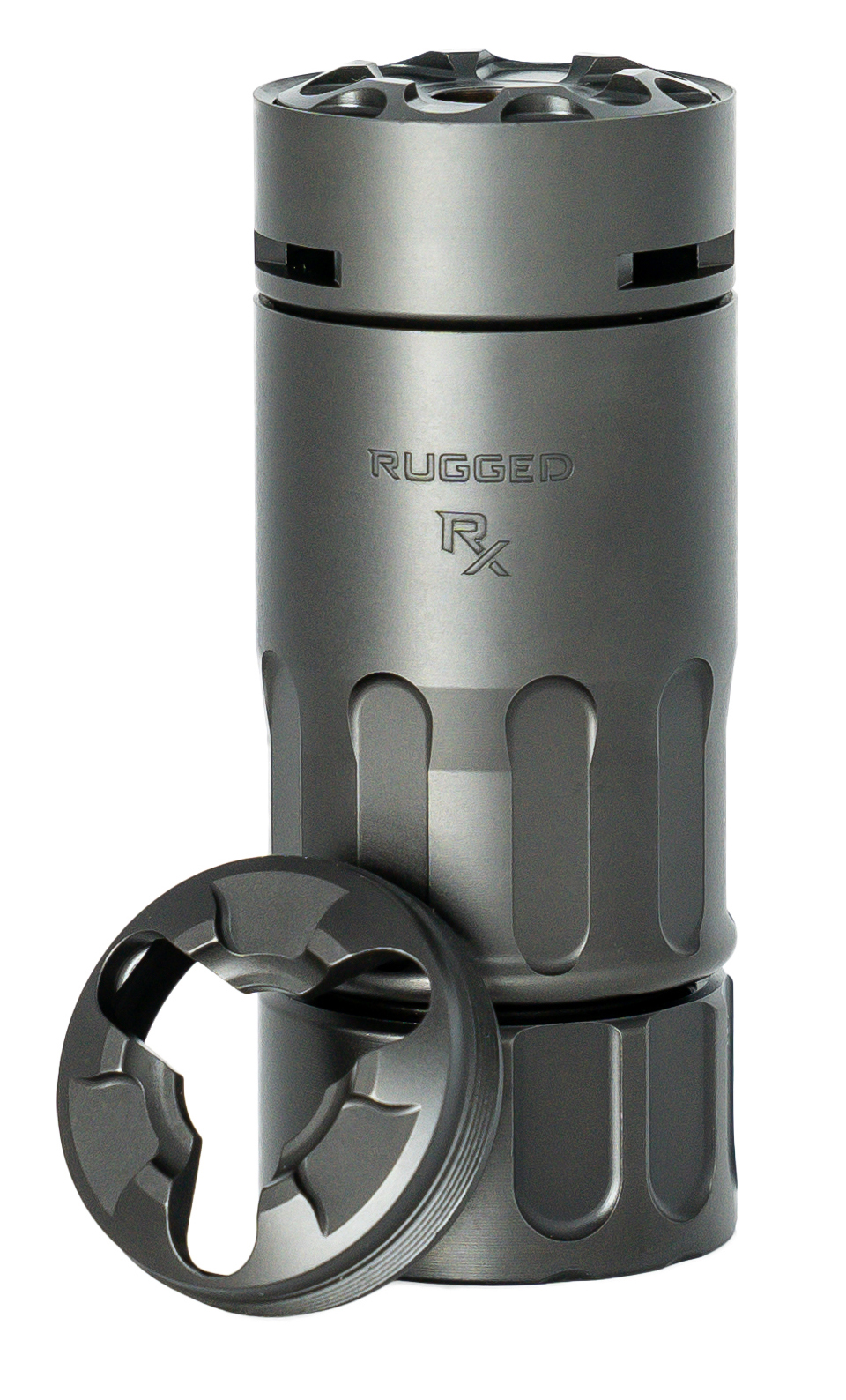 Rugged Suppressor RX001 Blast Diverter/Brake Black Nitride 17-4 Stainless Steel