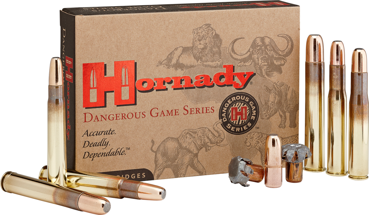 Hornady 8257 Dangerous Game  450NitroExpress 500gr DGX Bonded 20 Per Box/6 Case