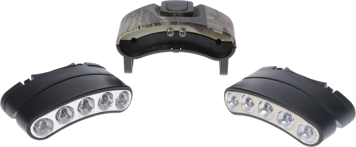Cyclops Orion Tilt 30 Lumen Green/White LED Camo Clip-On Cap Light