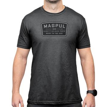 Magpul Industries Go Bang Parts Charcoal Gray Cotton/Polyester Short Sleeve T-Shirt - Small