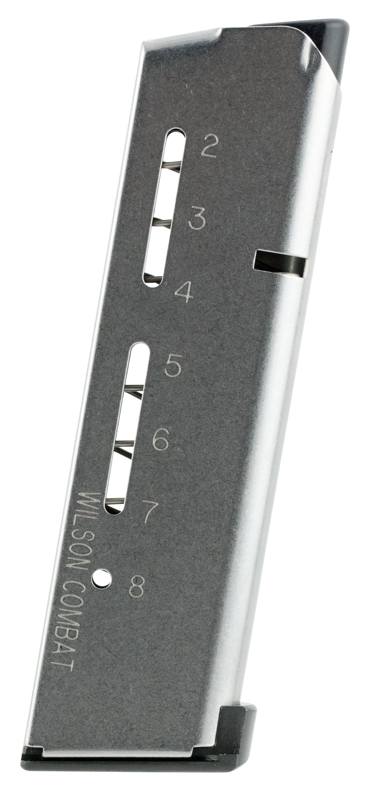 Wilson Combat 500C ETM 45 ACP 8rd 1911 Elite Tactical Detachable Magazine - Lo-Profile Steel Base Pad