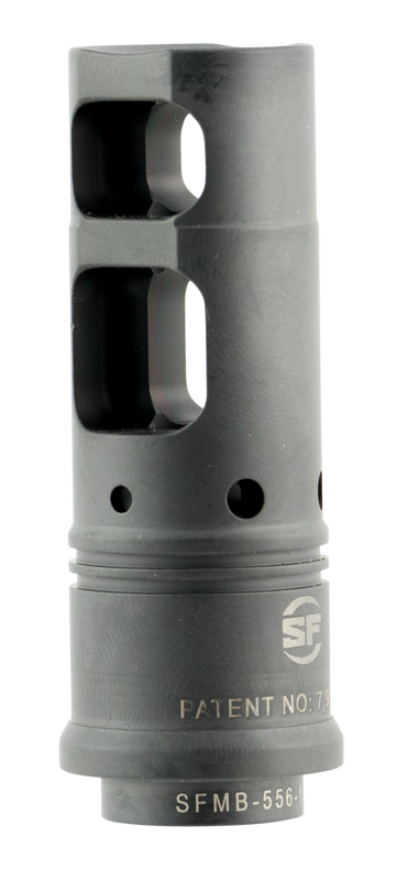 Surefire SOCOM Muzzle Brake .338 3/4x24 Black DLC Stainless Steel