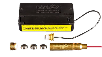 AimShot MBS22320X Modular Bore Sight 223 Rem Brass - Includes Batteries