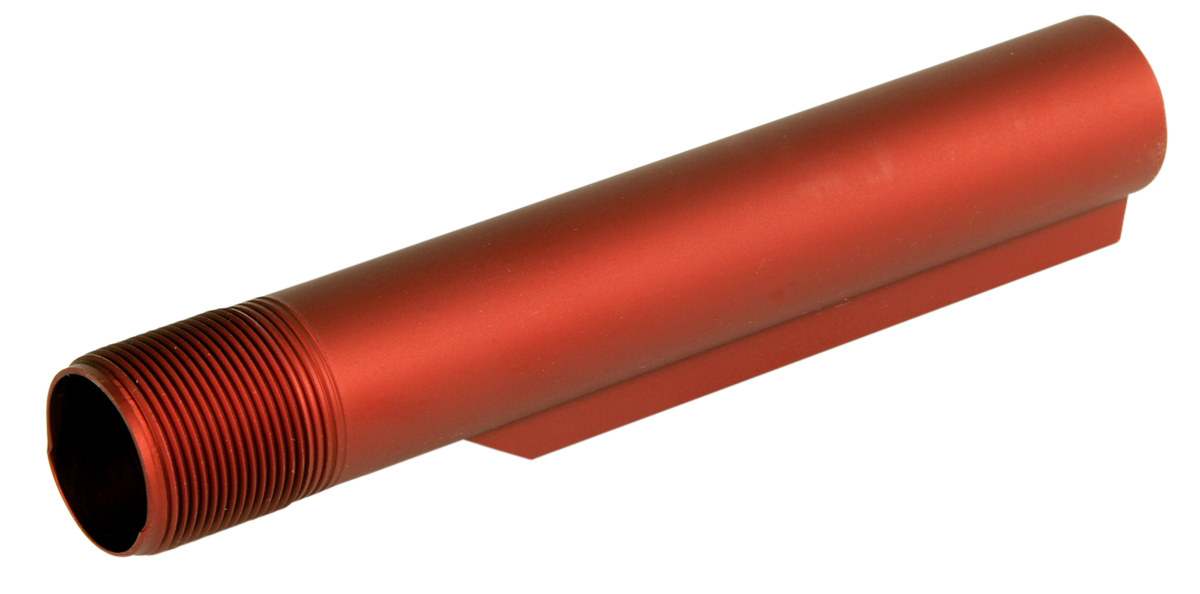 LBE Unlimited Mil-Spec Buffer Tube 6 Position AR-15 Red