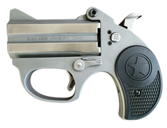 Bond Arms Stinger RS 380 ACP 3" 2rd Break-Action Pistol - Matte Stainless Barrel/Black Anodized Aluminum Frame