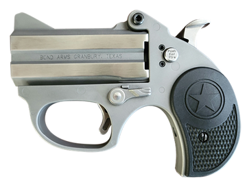 Bond Arms Stinger RS 380 ACP 3" 2rd Break-Action Pistol - Matte Stainless Barrel/Black Anodized Aluminum Frame