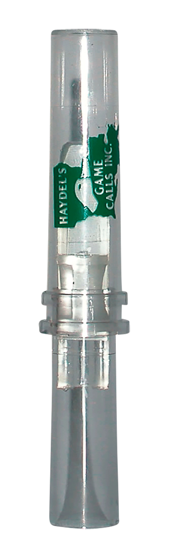 Haydels DR-85 Deceiver Double Reed Open Call Mallard Duck Call - Clear Plastic