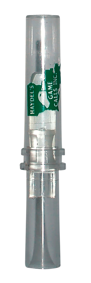 Haydels DR-85 Deceiver Double Reed Open Call Mallard Duck Call - Clear Plastic