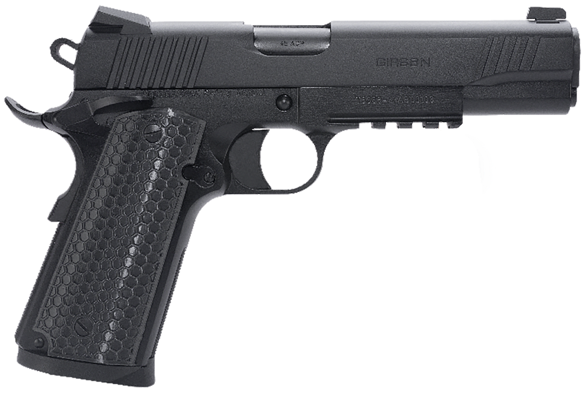 EAA Girsan MC1911 S Untouchable 9mm Luger 5" 9+1 SAO Semi-Auto Pistol