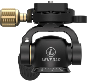 Leupold Tripod Pan Head Black 6061-T6 Aluminum 3/8" Thread Port/Arca-Swiss