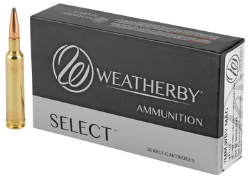 Weatherby Select 7mm Wthby Mag 154gr Hornady Interlock 20rd - Box or Case