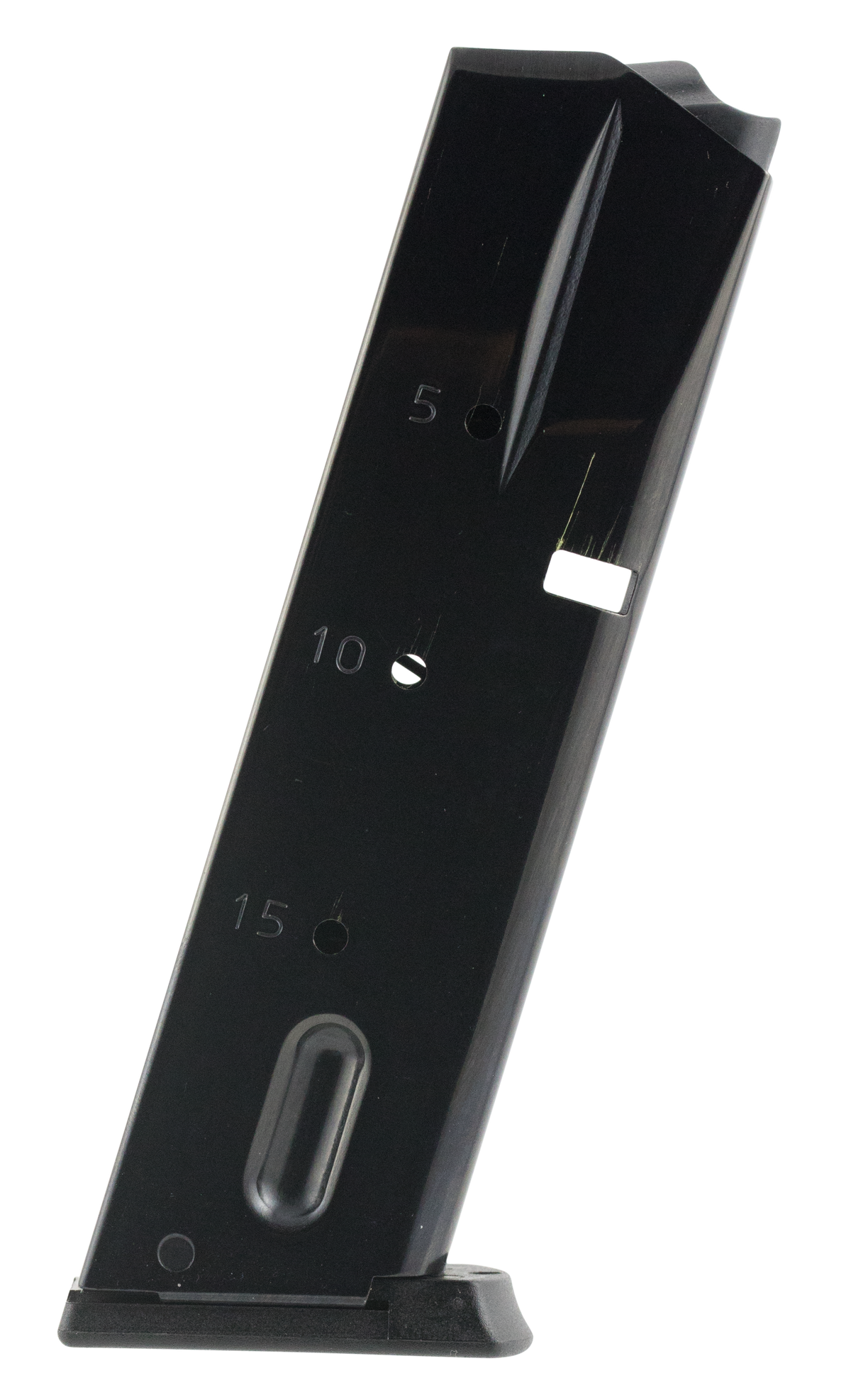 Mec-Gar MGSW5915B S&W 9mm Luger 659/5900/910/915 15rd Blued Detachable Magazine