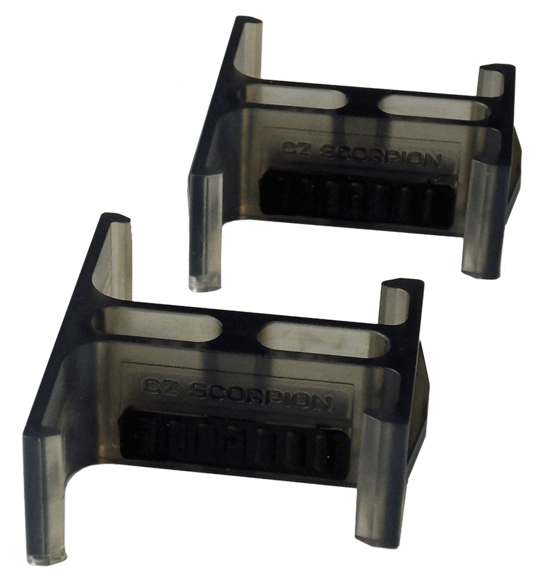 CZ Scorpion 30rd Plastic Magazine Coupler - Smoke