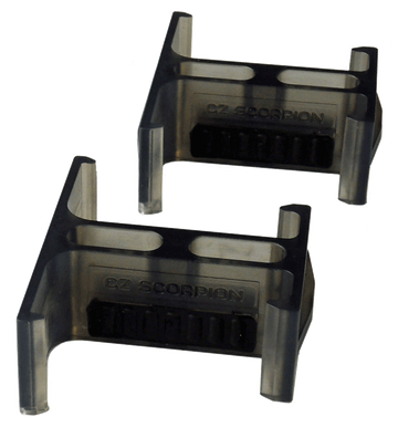 CZ Scorpion 30rd Plastic Magazine Coupler - Smoke