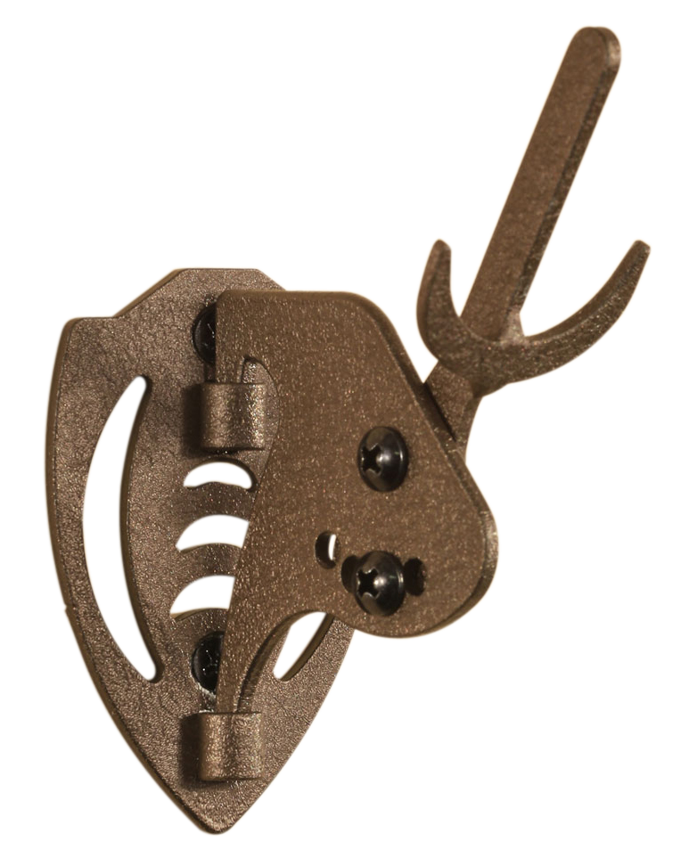 Skull Hooker Mini Hooker Robust Brown Steel Small/Mid-Size Game European Skull Mount