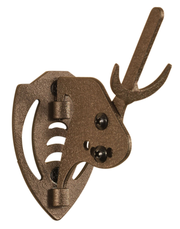 Skull Hooker Mini Hooker Robust Brown Steel Small/Mid-Size Game European Skull Mount