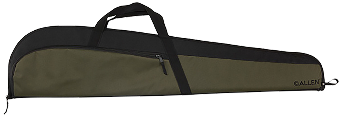 Allen Powell 46" Rifle Case Green/Black Foam Padded - Lockable Zippers