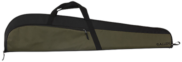 Allen Powell 46" Rifle Case Green/Black Foam Padded - Lockable Zippers