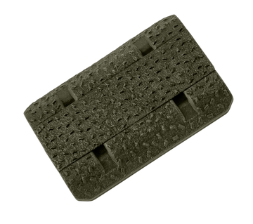 Magpul Industries M-LOK Rail Covers Type 2 Polymer - OD Green - 6 Pack