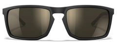 Wiley X Axe CAPTIVATE Tungsten Mirror Polarized Lens Polycarbonate Matte Black Frame Safety Glasses