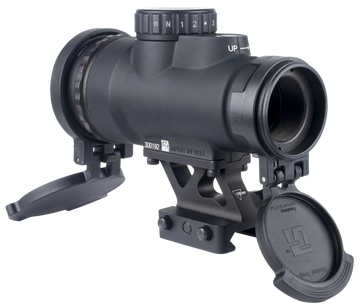 Trijicon MRO SD Patrol 1x25mm 2 MOA Red Dot Sight - Black w/ 1/3 Co-Witness Q-LOC Quick Release Mount