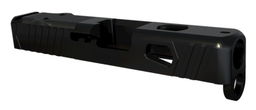Rival Arms Precision Slide A1 Glock 26 Gen3-4 Docter Cut Black QPQ 17-4 Stainless