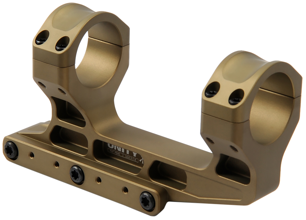 Unity Tactical FAST LPVO 34mm Scope Mount/Ring Combo 2.05" Optical Centerline - Flat Dark Earth