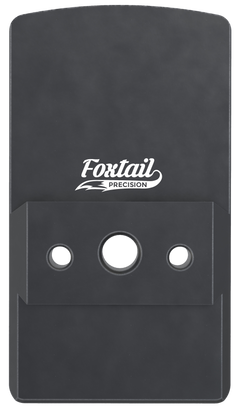 Foxtail Precision 100016 Rear Sight Dovetail Optic Adapter Plate for S&W M&P/M&P 2.0 - Black Anodized - Burris FastFire/Vortex Venom/Docter Footprint