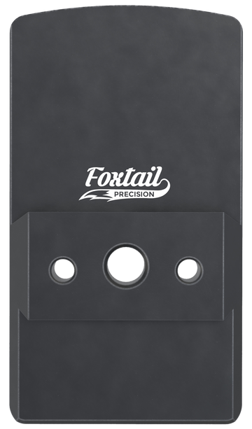 Foxtail Precision 100016 Rear Sight Dovetail Optic Adapter Plate for S&W M&P/M&P 2.0 - Black Anodized - Burris FastFire/Vortex Venom/Docter Footprint