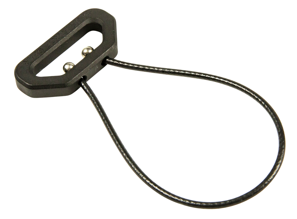 Blue Force Gear UWL325BK Universal Wire Loop Sling Mount 1.25" Loop 3.25" Black 6061-T6 Aluminum