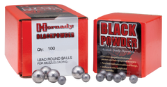 Hornady 6070 Lead Round Ball .44 Cal .454 100/Box