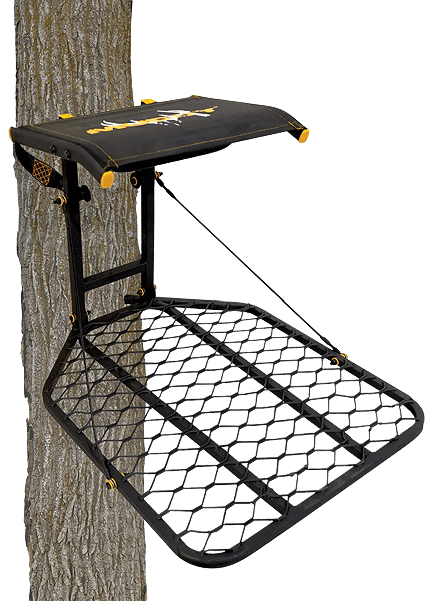Muddy Boss Hang-On Stand Black Flex-Tek/Steel 24" W x 30" D 300 lb