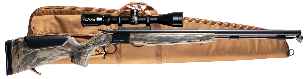 CVA Optima 50 Cal 26" Break-Open Muzzleloader - Realtree Legacy - Konus Scope Pkg