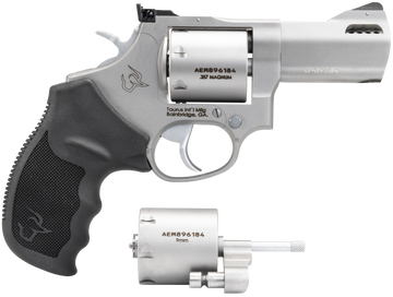 Taurus 692 38 Special +P/357 Mag/9mm Luger 3" 7-Shot DA/SA Medium Frame Ported Revolver - Matte Stainless