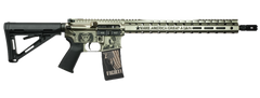 Black Rain Ordnance Spec15 Trump FX Custom Limited Edition 5.56 NATO 16" 30+1 Semi-Auto AR-15 Rifle - Silver
