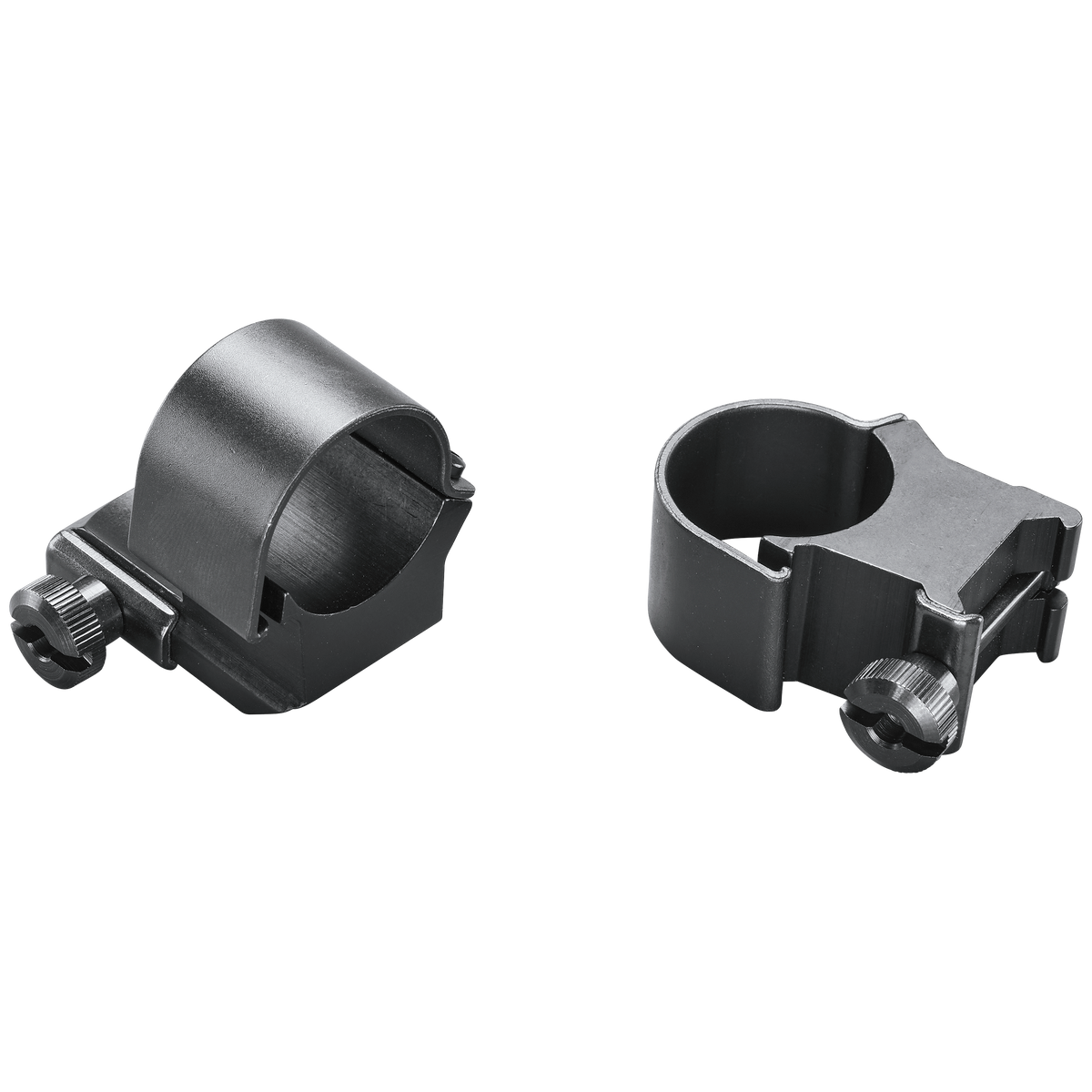 Weaver Mounts Detachable Top Mount Extension Rings 1" Extra High Matte Black
