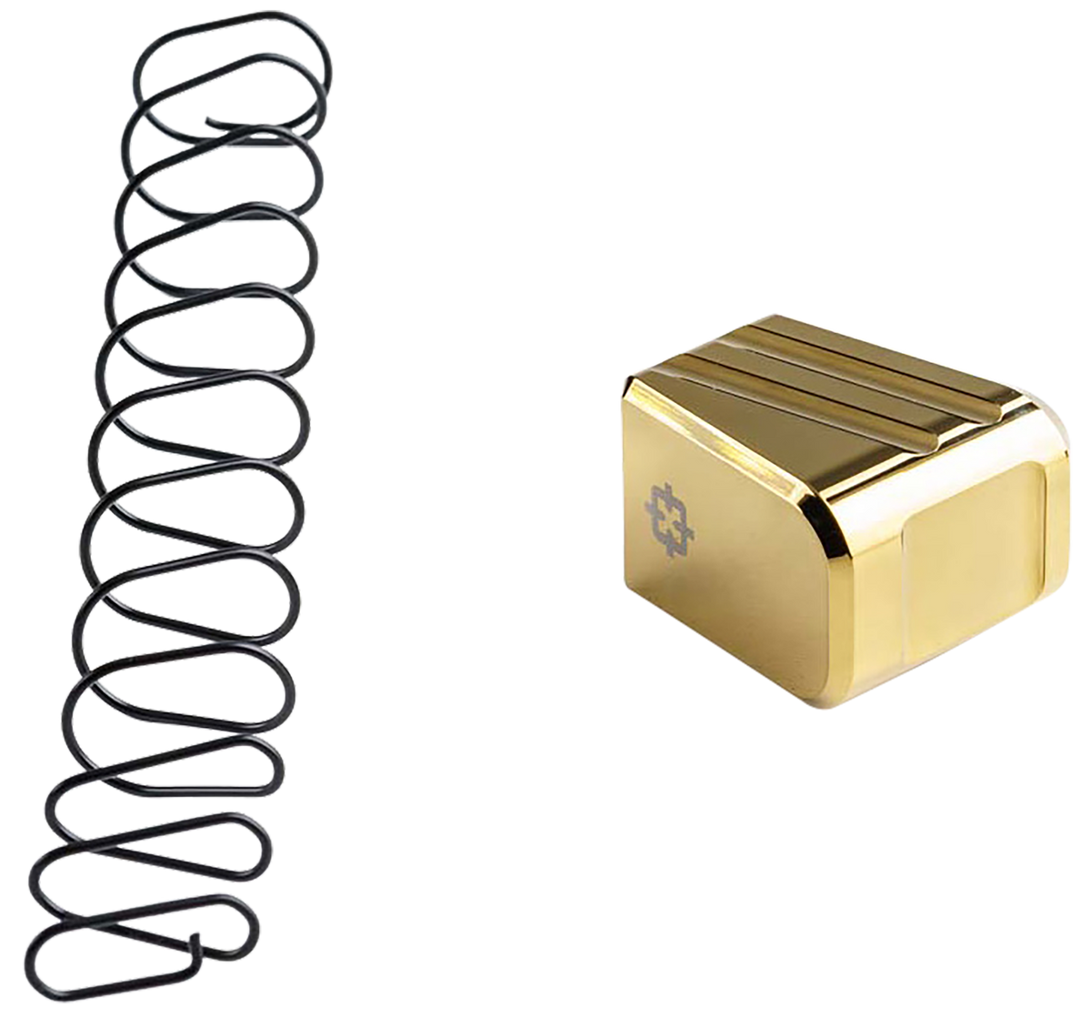 Cross Armory CRG+5MEG19GD +5 Magazine Extension Glock 19/23/32 Gen 1-5 5rd Gold Aluminum