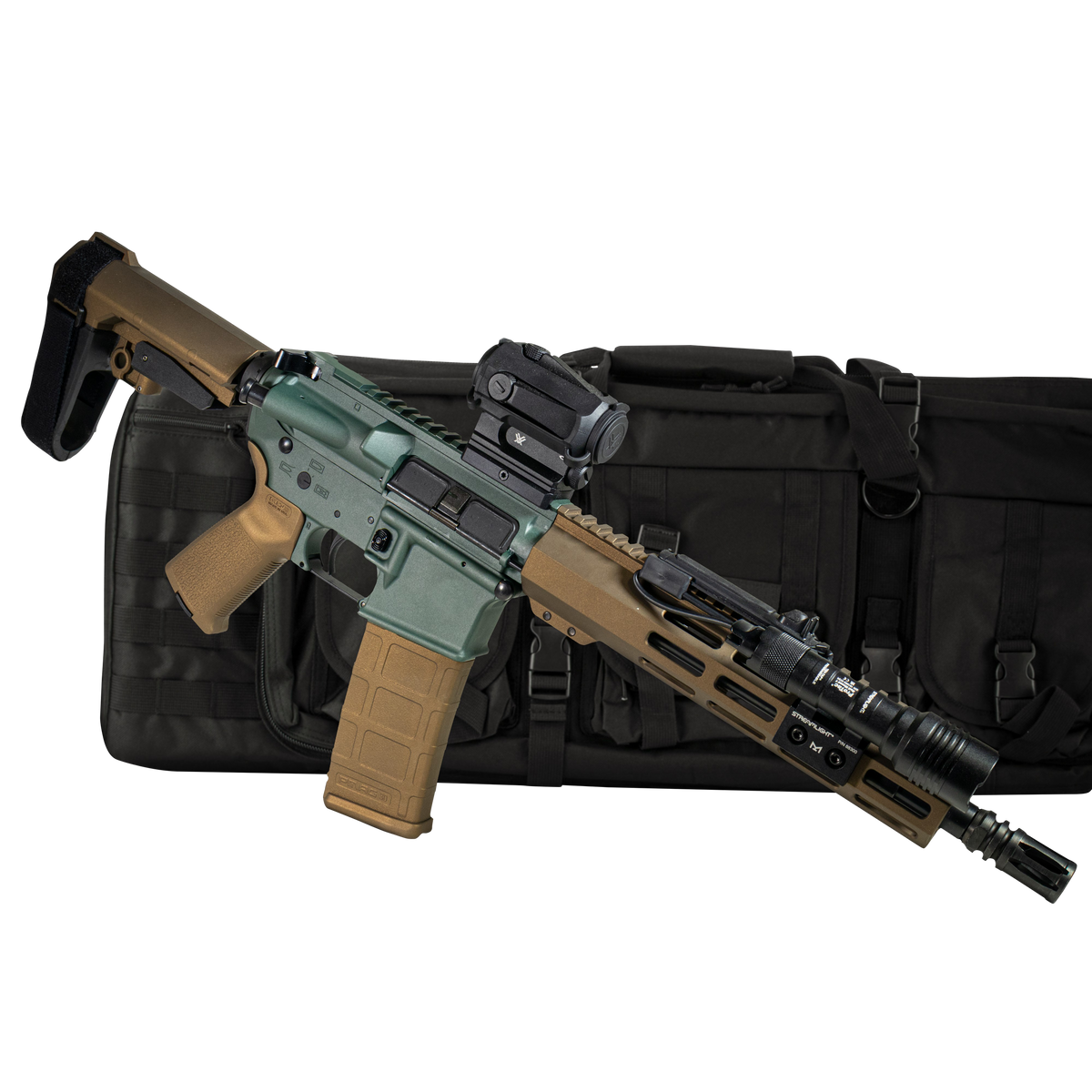 Shark Coast Tactical Goblin 5.56 NATO 10.5" 30+1 Semi-Auto AR-15 Pistol - Bundle